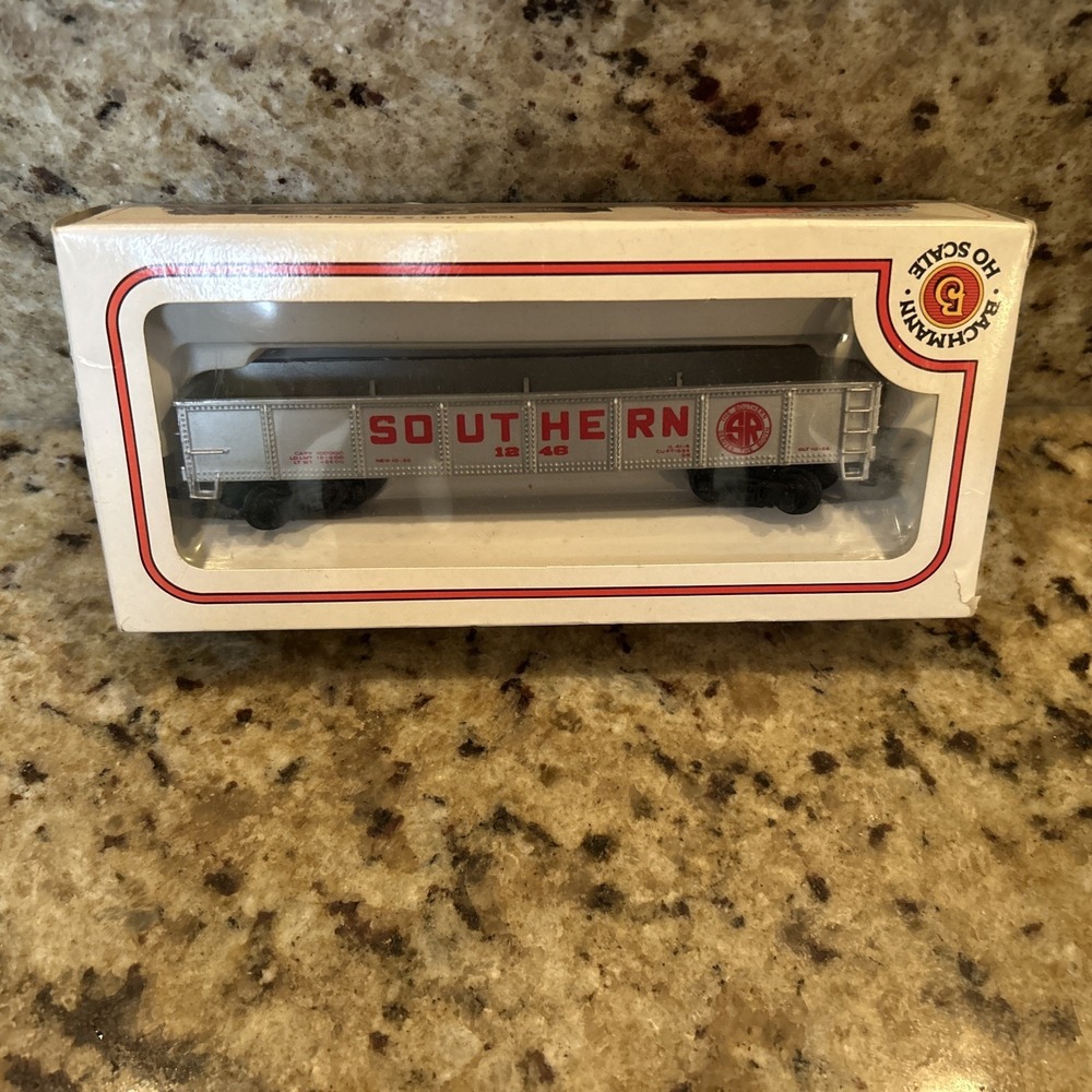 Vintage Bachmann HO Scale Model Southern 1246 Freight Car Train NIB